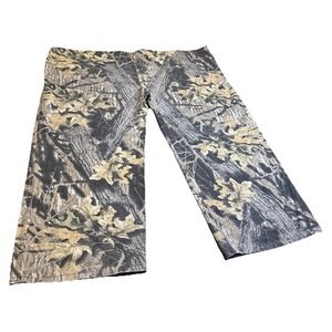 Vintage Forest Camo Hunting Pants XXXL Made in USA Tree Camouflage Outdoors Mens